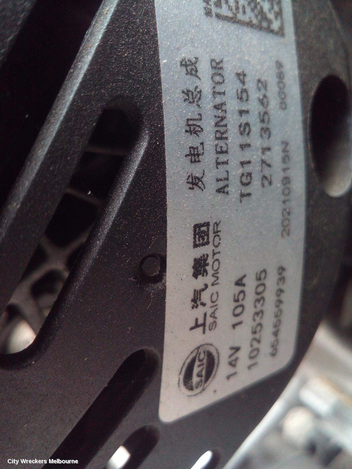 MG ZS ALTERNATOR, PETROL, 1.5, AZS1, 09/2017 ONWARDS - Image 3