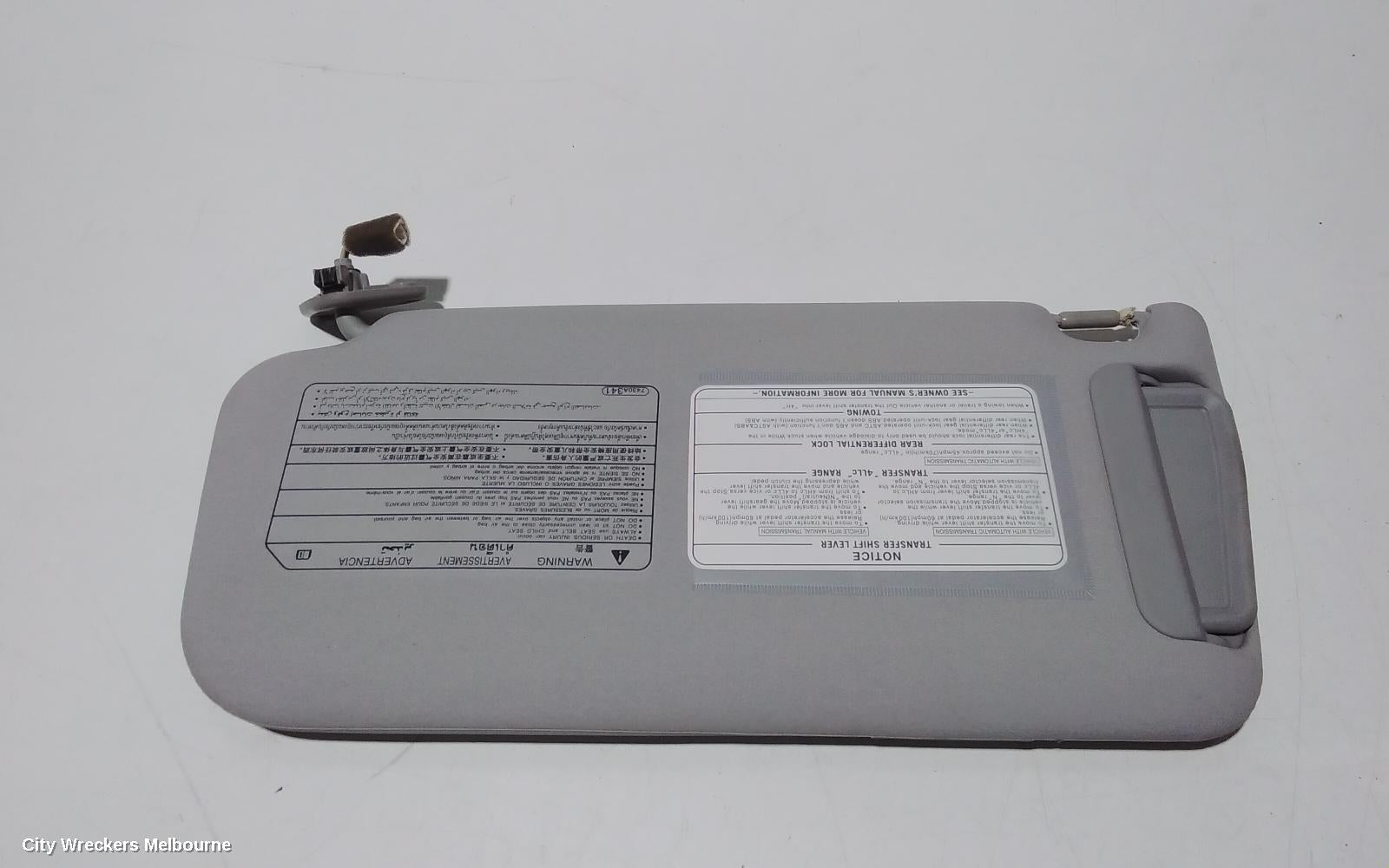 MITSUBISHI PAJERO SUNVISOR, NS-NW, RH SIDE, 11/2006 ONWARDS - Image 3
