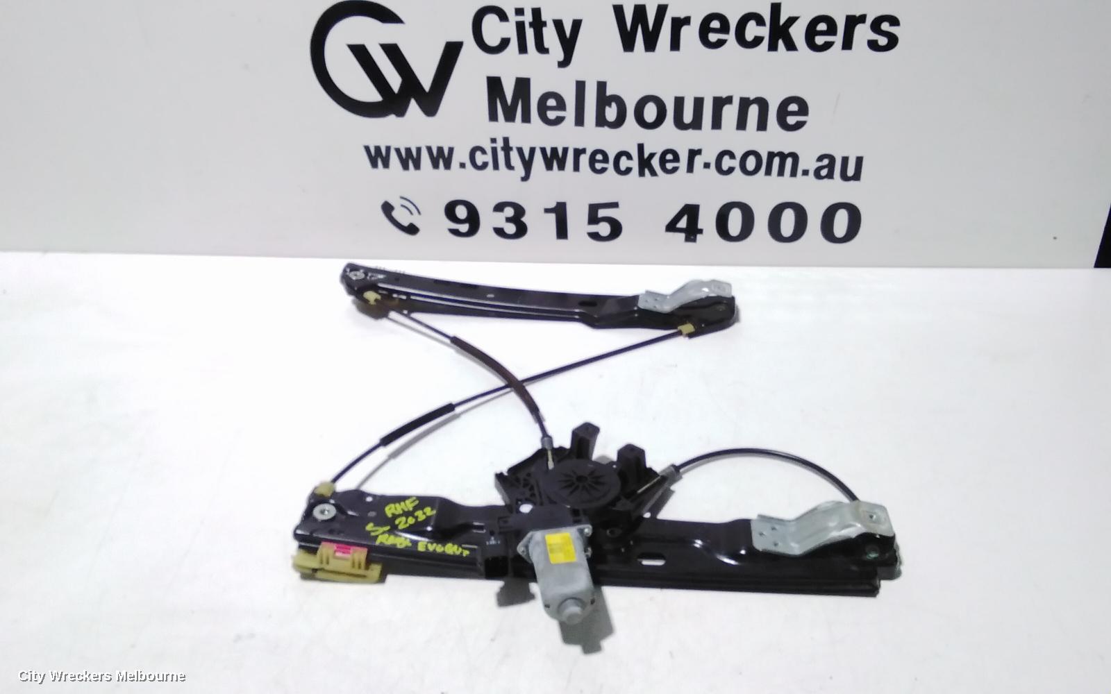 LAND ROVER RANGEROVER EVOQUE RIGHT FRONT WINDOW REG/MOTOR, DOOR REG ASSY (REG AND MOTOR), 5DR, L538, 11/2011 - 01/2019 - Image 1