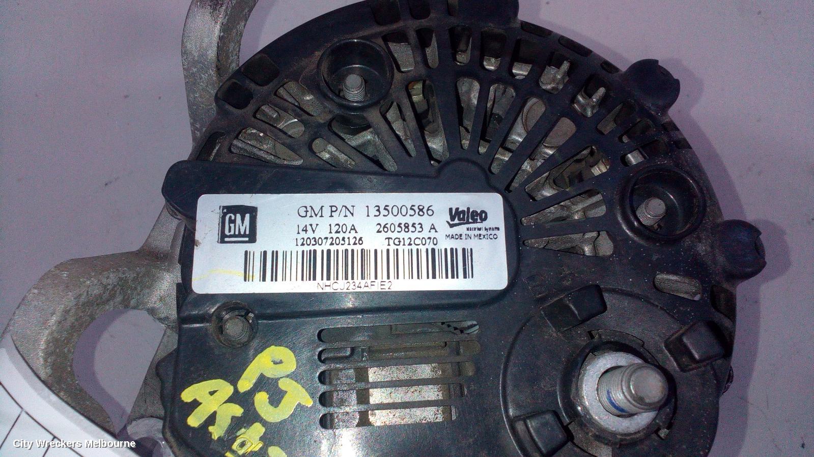 OPEL ASTRA ALTERNATOR, PETROL, 1.6, A16LET, TURBO, AS, 09/2012 - 08/2013 - Image 2