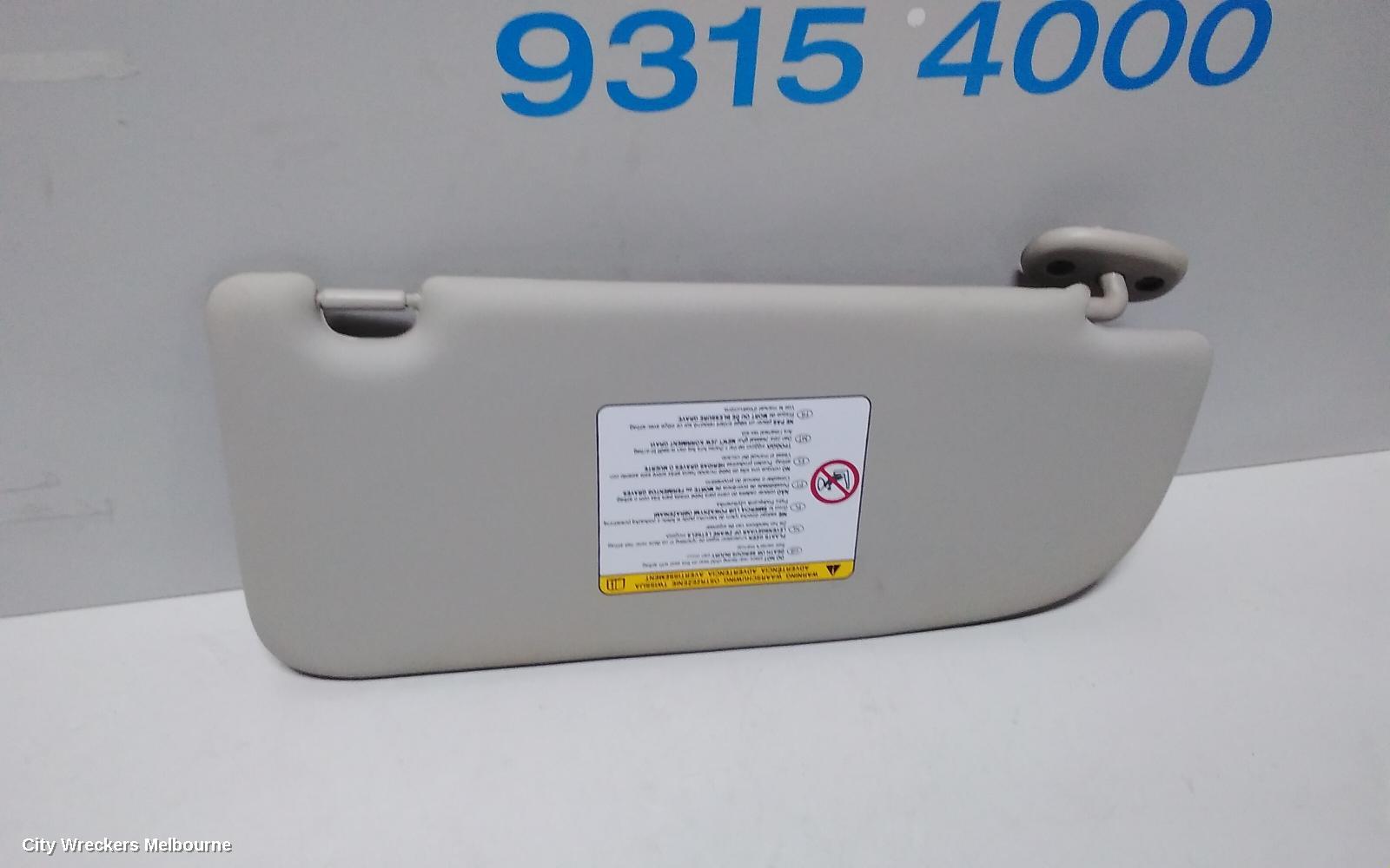 HOLDEN COLORADO SUNVISOR, RG, LH SIDE, 01/2012 ONWARDS - Image 2