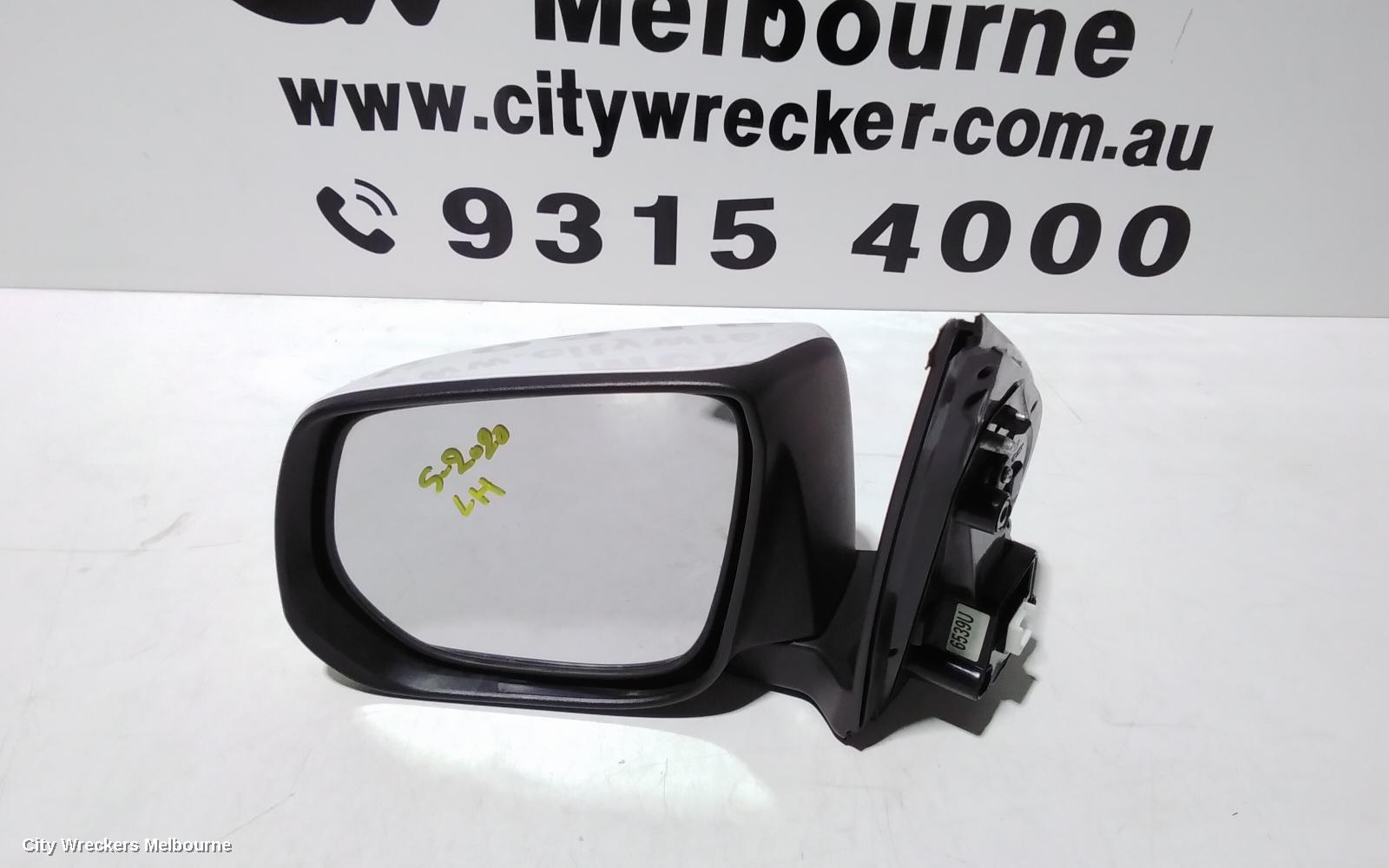 HOLDEN COLORADO LEFT DOOR MIRROR, RG/RG 7, MANUAL FOLDING TYPE, COLOUR CODED, 12/2012 - 12/2020 - Image 2