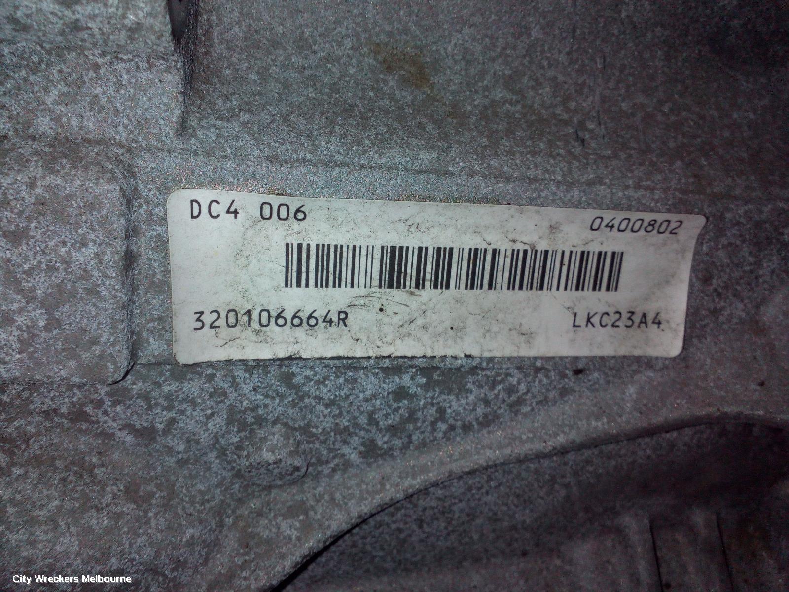 RENAULT CLIO TRANS/GEARBOX, AUTO, PETROL, 1.2, H5F, TURBO, X98, 09/2013 - 10/2019 - Image 3