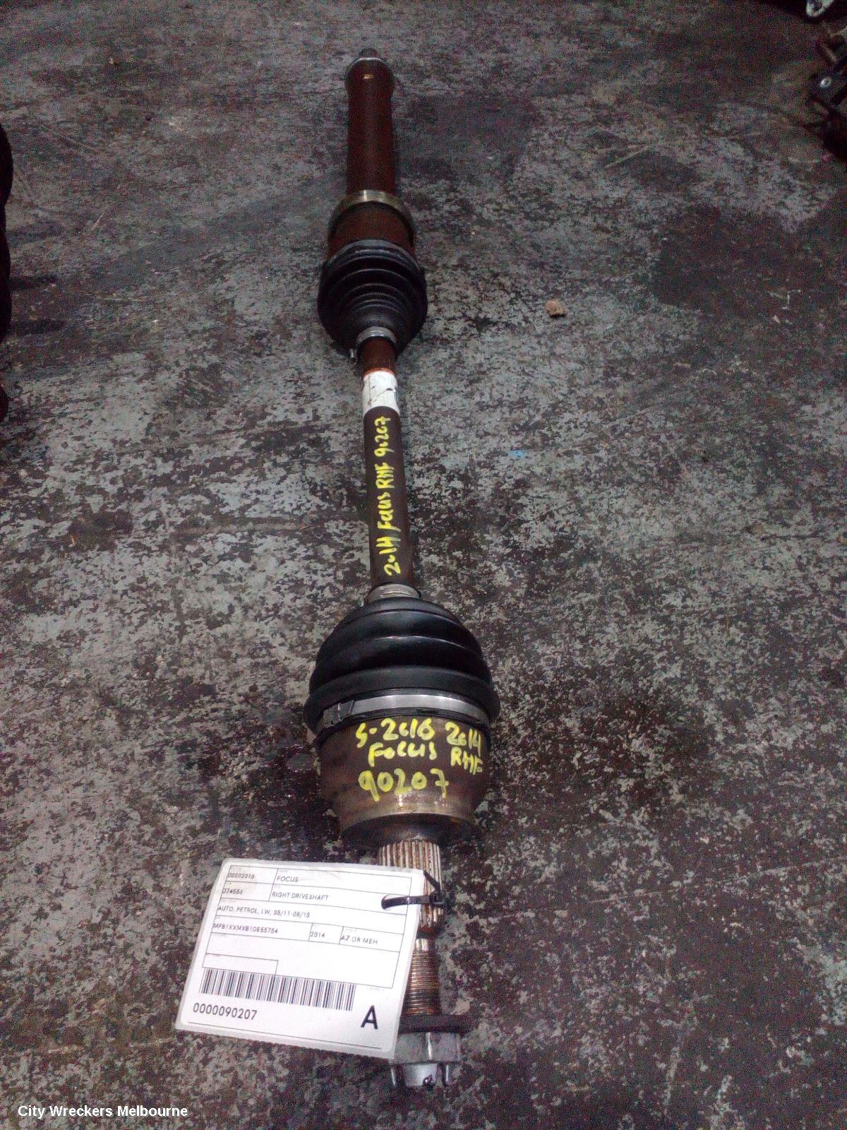 FORD FOCUS RIGHT DRIVESHAFT, AUTO, PETROL, LW, 05/2011 - 08/2015 - Image 1