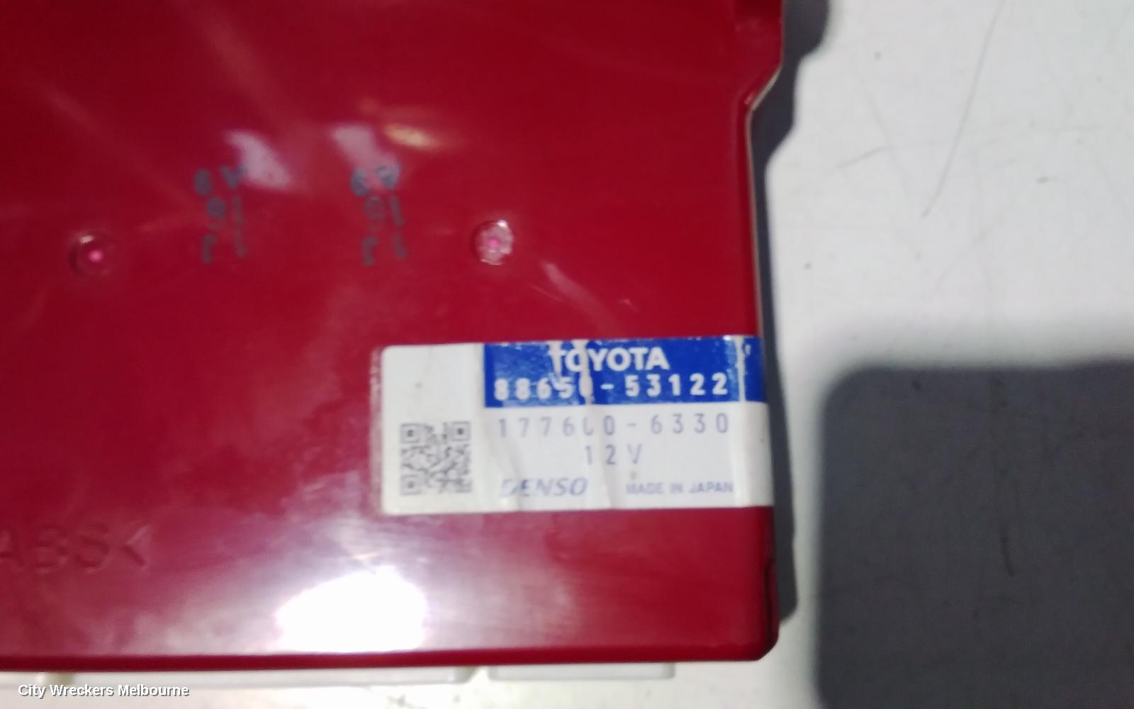 LEXUS IS250/IS250C, GSE20R 11/2005 - 07/2013, AIR CONDITIONING CONTROL UNIT DENSO PART # 88650-53122 GSE20R ,05 - 14: 102148 - Image 3