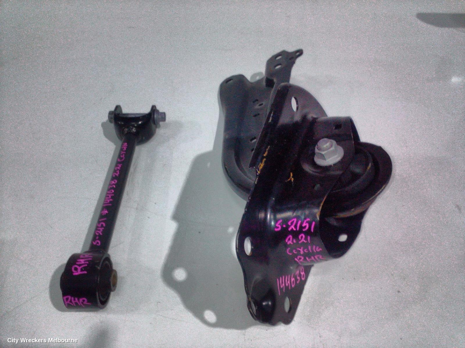 TOYOTA COROLLA RIGHT REAR TRAILING ARM, TRAILING ARM, E210, 07/2018 ONWARDS - Image 1
