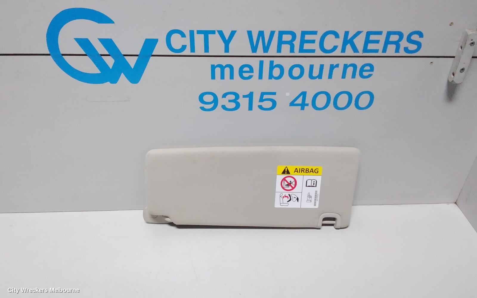 JEEP CHEROKEE SUNVISOR, KL, LH SIDE, 02/2014 ONWARDS - Image 1