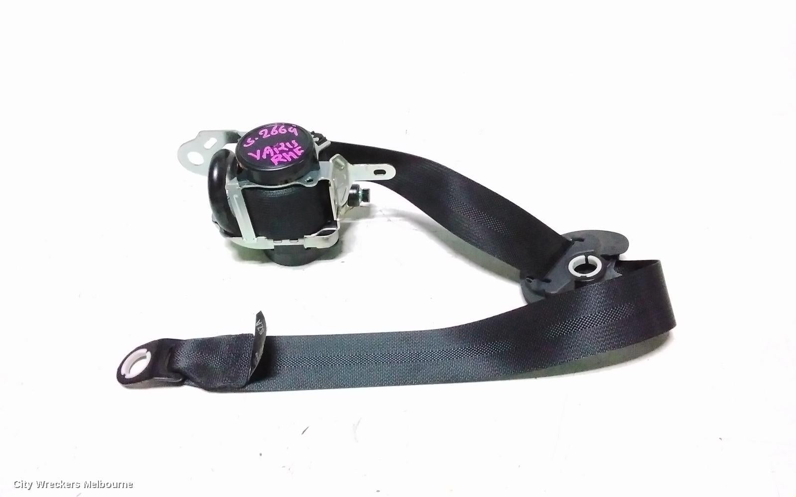 TOYOTA YARIS SEATBELT/STALK, RH FRONT, SEAT BELT ONLY, XP210 SERIES, 04/2020 ONWARDS - Image 1