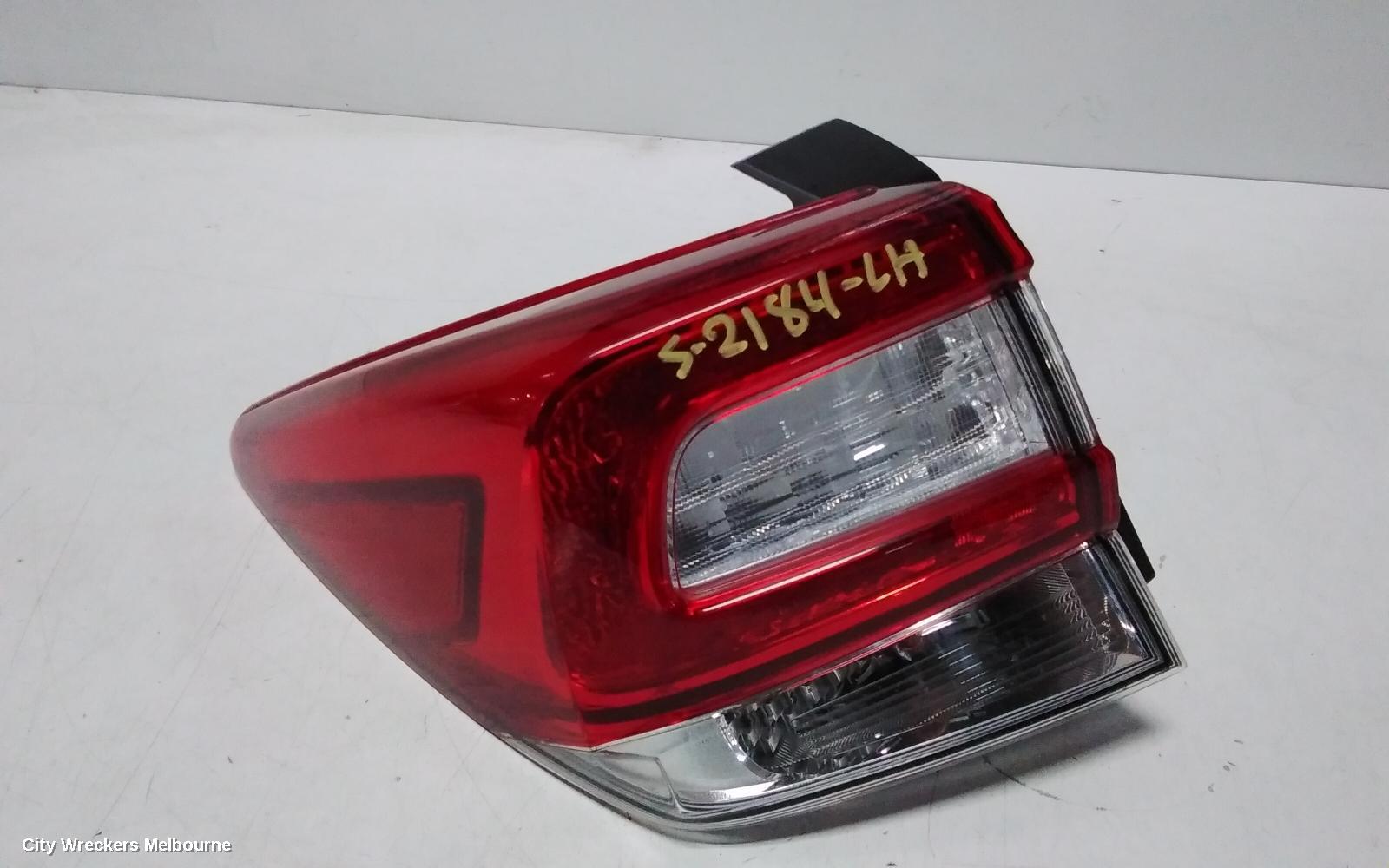 SUBARU XV LEFT TAILLIGHT, W/ CHROME INSERT TYPE, G5X, 03/2017 - 04/2020 - Image 2