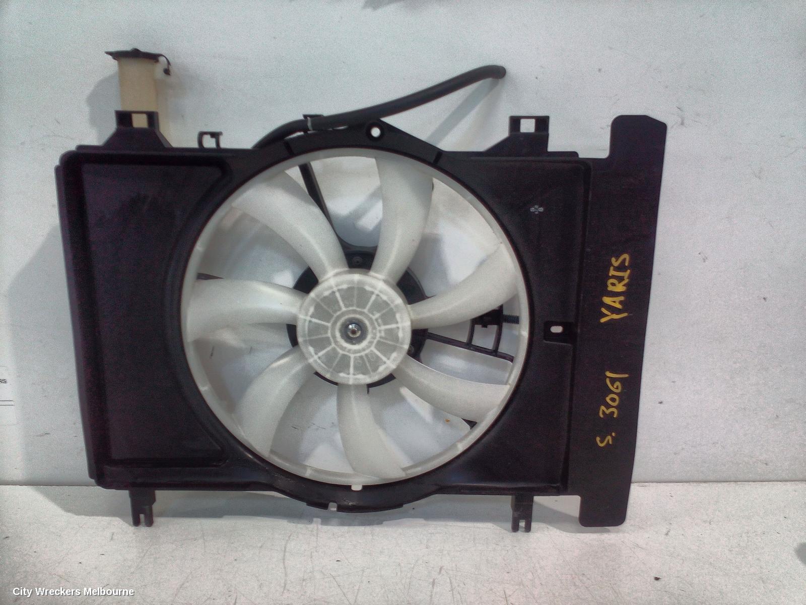 TOYOTA YARIS FAN, RADIATOR FAN, 1.3, PETROL, 2NZ, NCP13#, 08/2011 - 01/2020 - Image 1