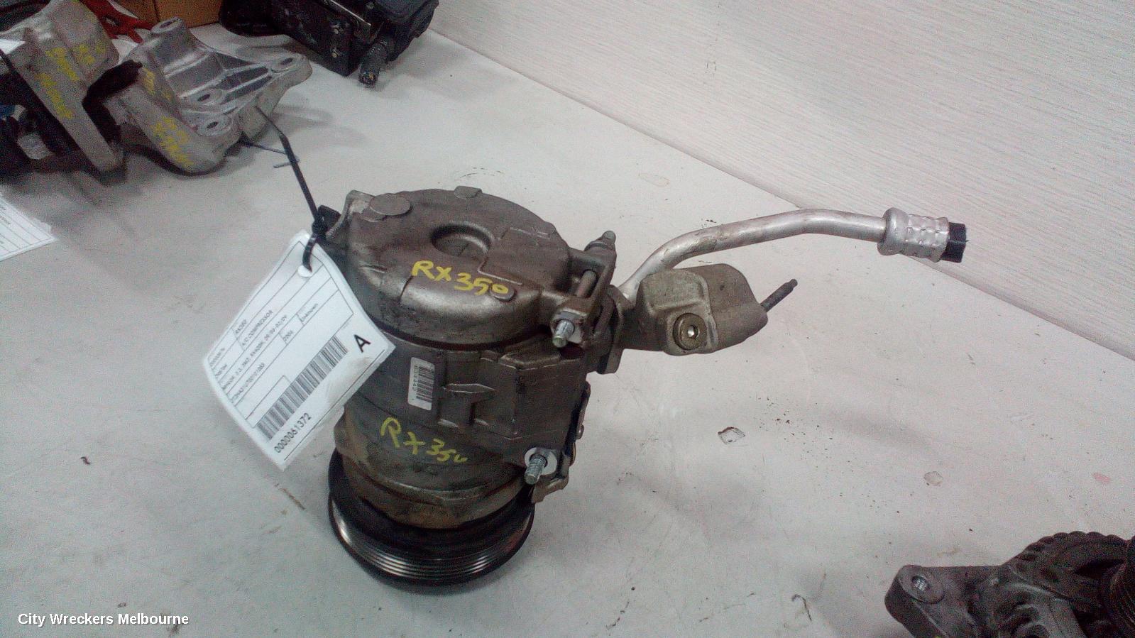 LEXUS RX SERIES A/C COMPRESSOR, MCU3#, 3.3, 3MZ, RX330, 04/2003 - 11/2005 - Image 2
