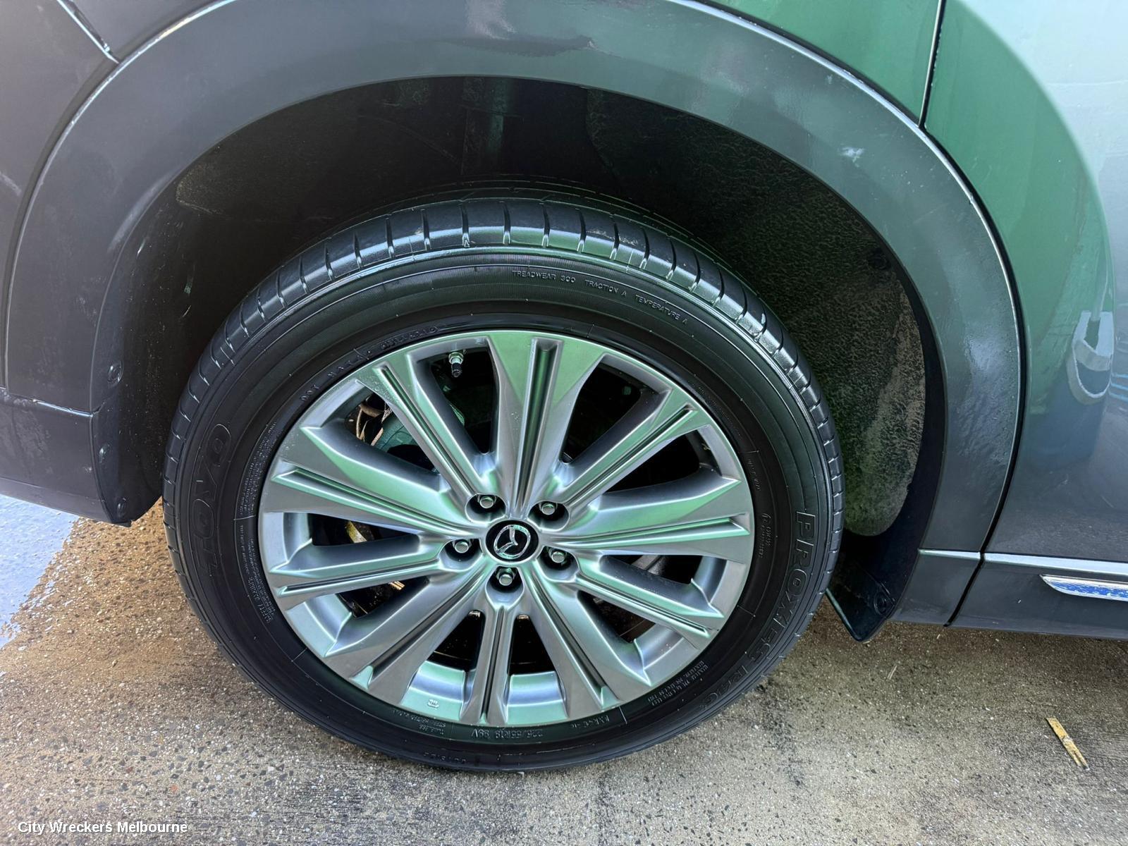 MAZDA CX8 WHEEL MAG, FACTORY, 19X7IN, 10 TWIN-SPOKE, SILVER, KG, 05/2018 - 12/2023 - Image 1