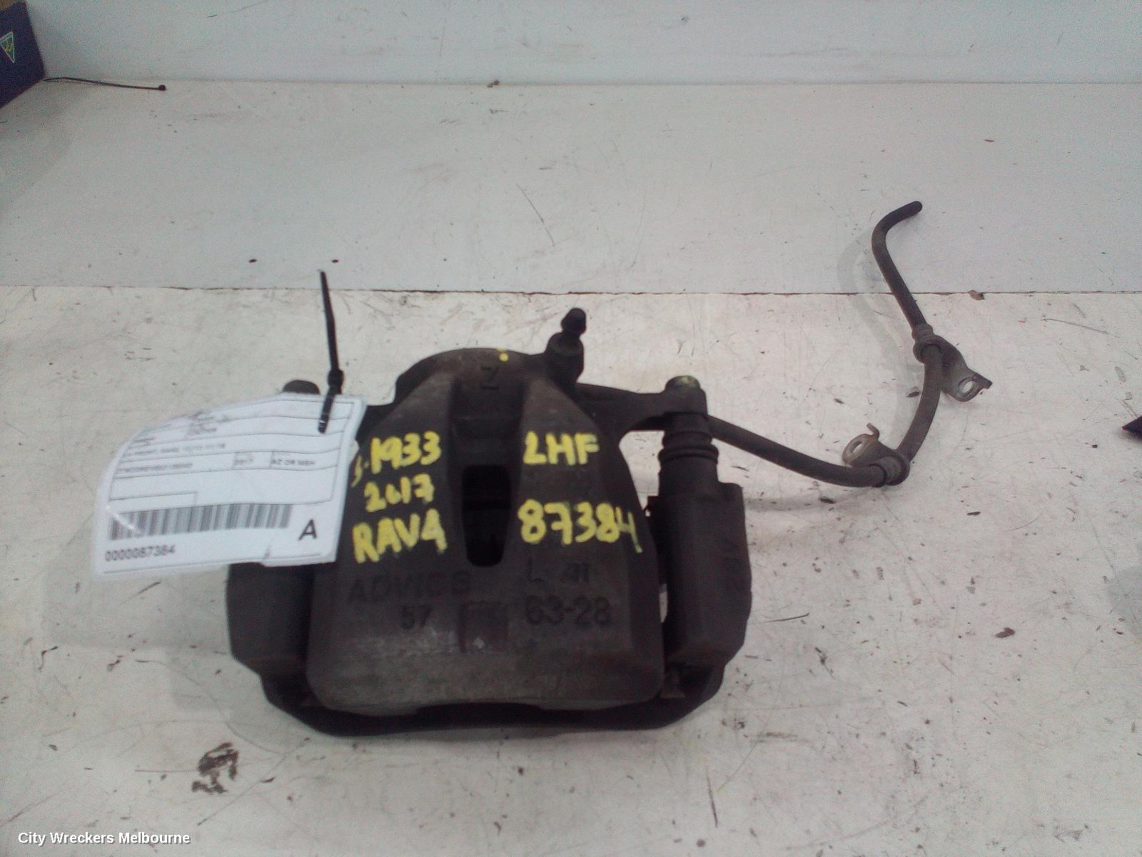 TOYOTA RAV4 CALIPER, LH FRONT, XA40, 12/2012 - 11/2018 - Image 1