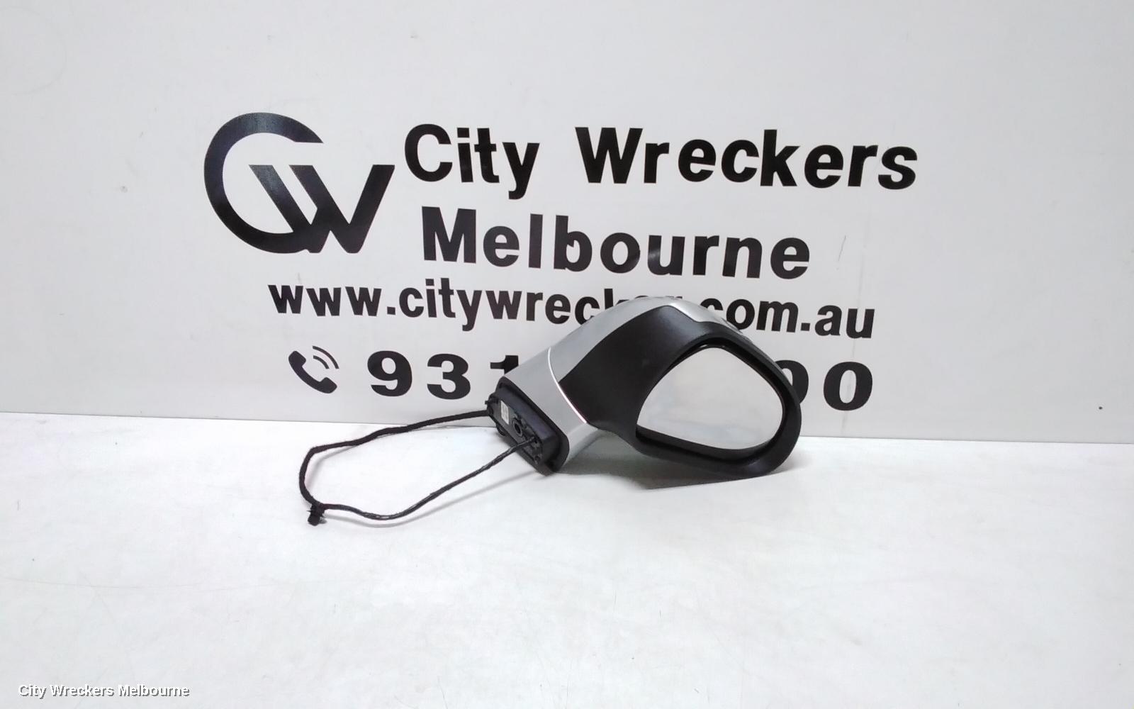 PEUGEOT 207 RIGHT DOOR MIRROR, A7, CABRIO, NON GT, MANUAL FOLD, 06/2007 - 12/2012 - Image 1