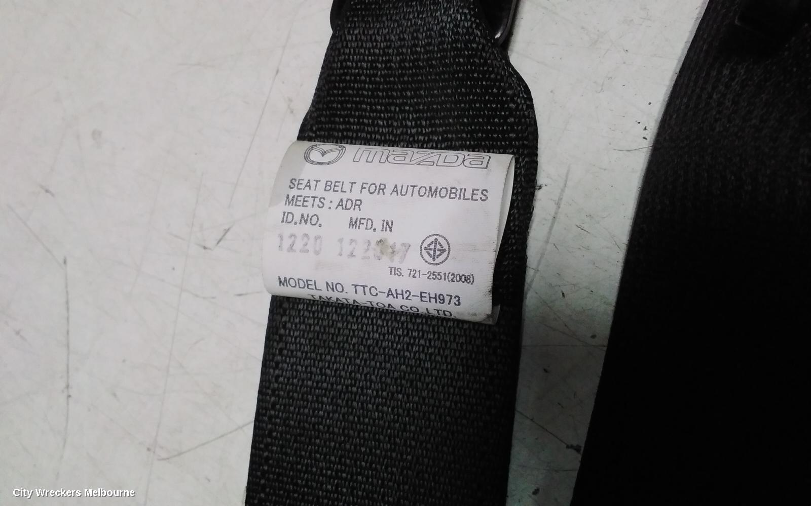 MAZDA 2 SEATBELT/STALK, RH FRONT, SEAT BELT ONLY, DJ/DL, SEDAN/HATCH, 09/2014 ONWARDS - Image 3