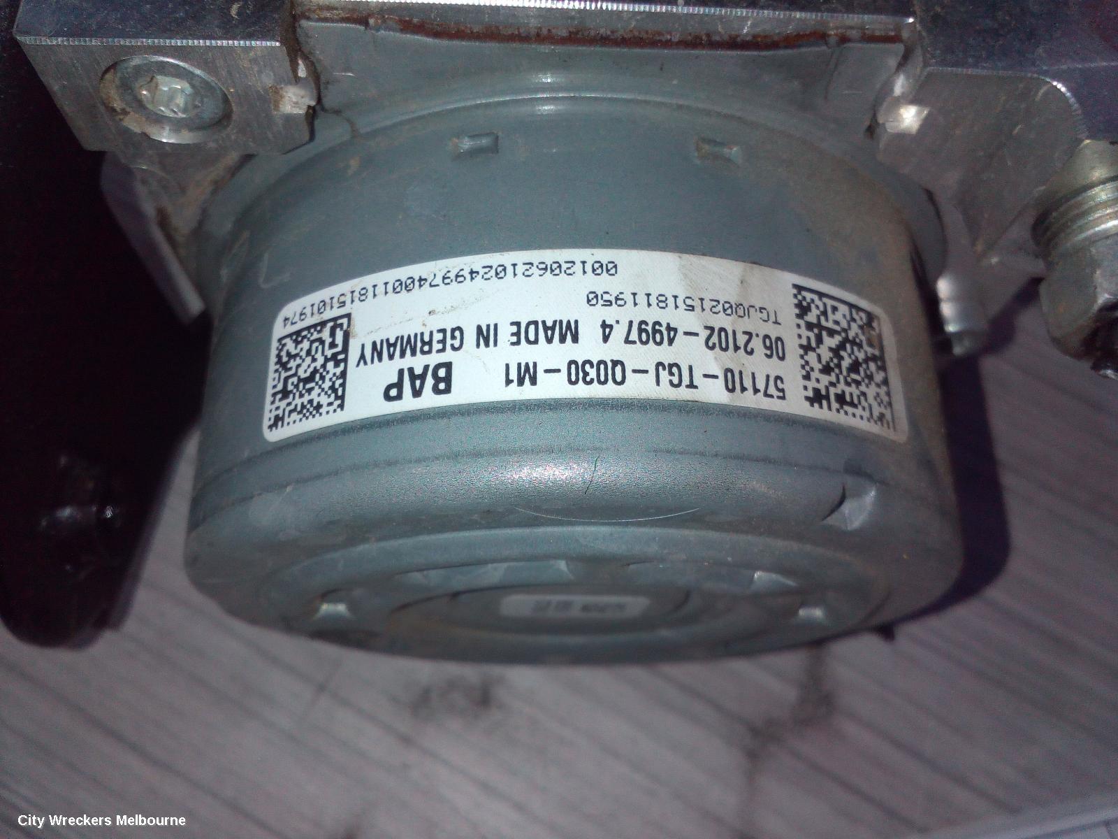 HONDA CIVIC ABS PUMP/MODULATOR, 10TH GEN, 05/2016 - 08/2021 - Image 1