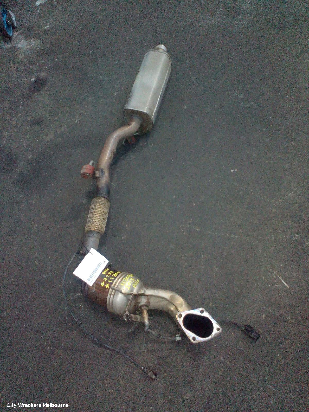 VOLKSWAGEN POLO CATALYTIC CONVERTER, UNDER CAR-CAT TYPE, 1.4, PETROL, CAVE/CTHE CODE, 6R, 05/2010 - 05/2014 - Image 2