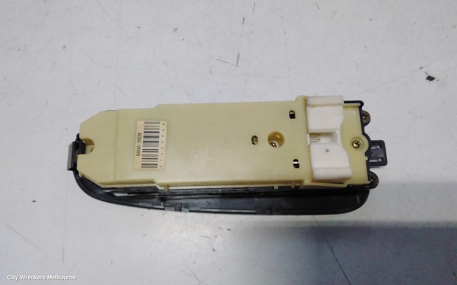 TOYOTA TARAGO PWR DR WIND SWITCH, RH FRONT (MASTER SWITCH), ACR30, 2DR, 06/2000 - 02/2006 - Image 3