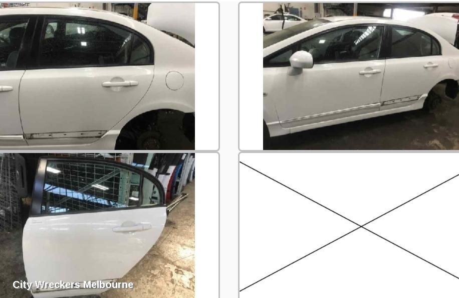HONDA CIVIC LEFT REAR DOOR/SLIDING, 8TH GEN, SEDAN/HYBRID, 02/2006 - 12/2011 - Image 1