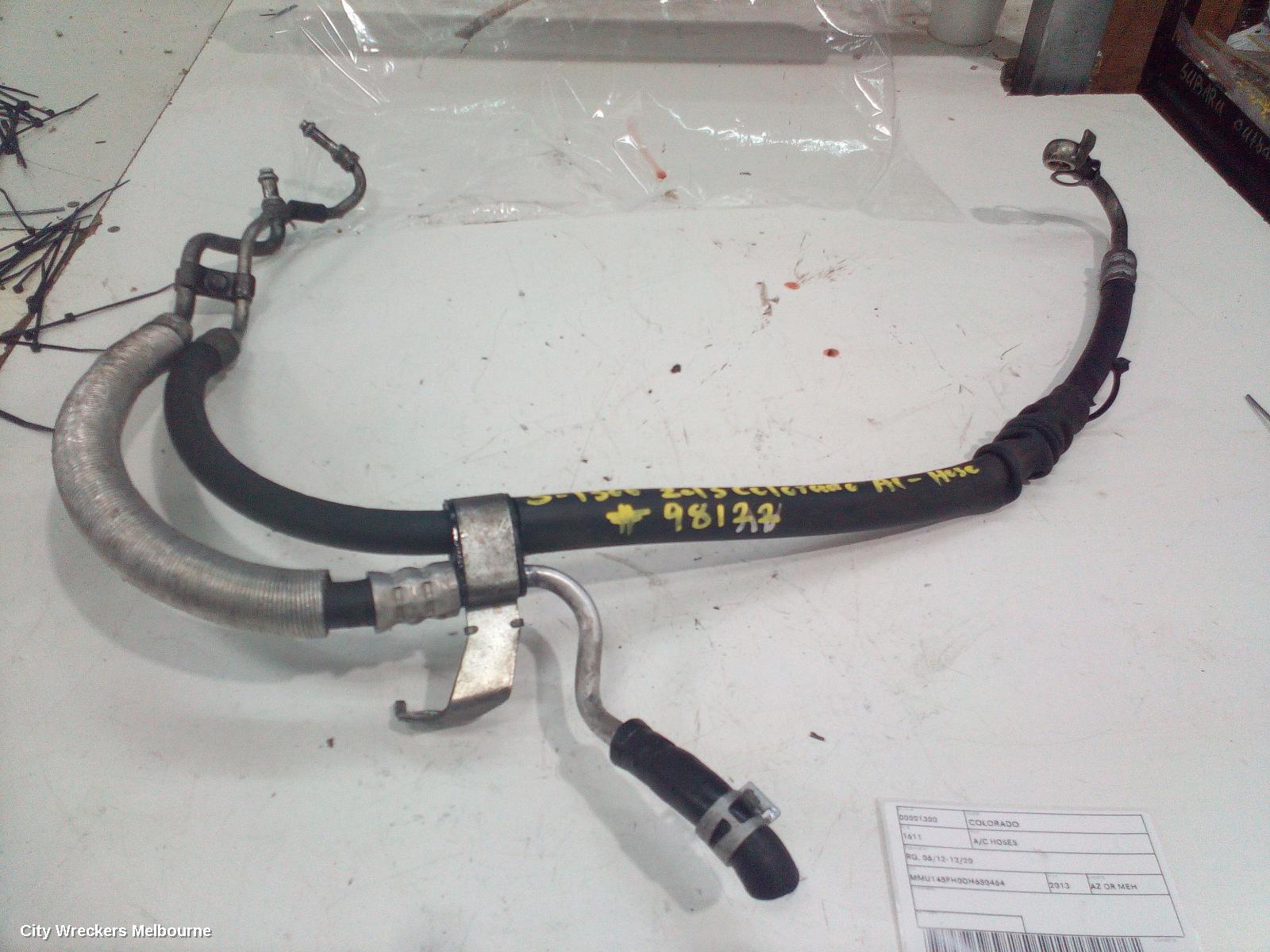 HOLDEN COLORADO A/C HOSES, RG, UTE, DIESEL, 2.5/2.8, COMPRESSOR TO EVAPORATOR, 01/2012 - 12/2020 - Image 1