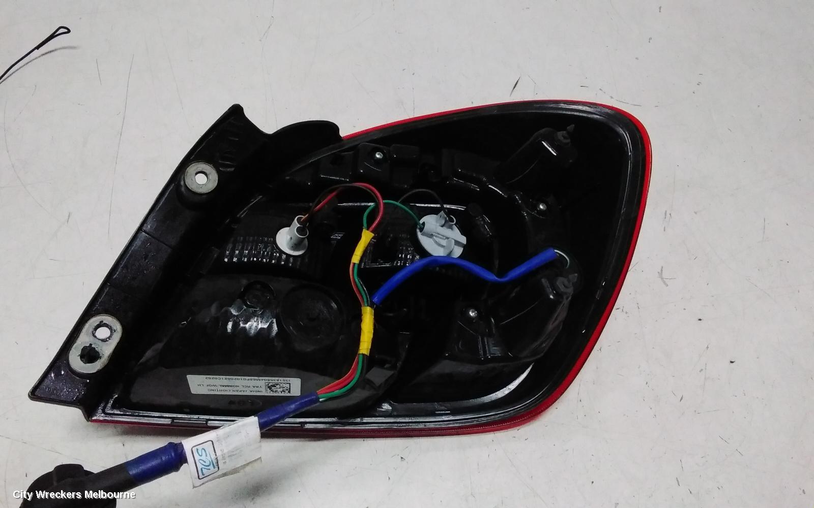 SUZUKI BALENO LEFT TAILLIGHT, EW, IN BODY, SINGLE CLEAR TYPE, 04/2016 - 12/2022 - Image 3