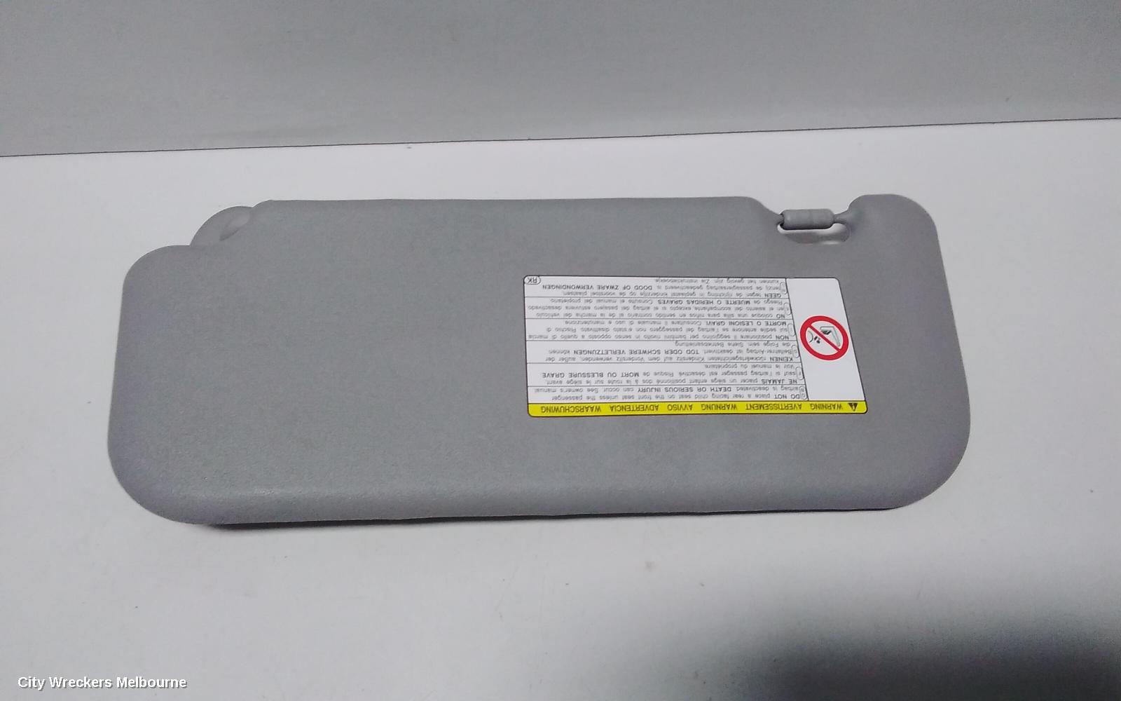 TOYOTA YARIS SUNVISOR, NCP9#, RH SIDE, W/ MIRROR TYPE, 10/2005 - 06/2016 - Image 3