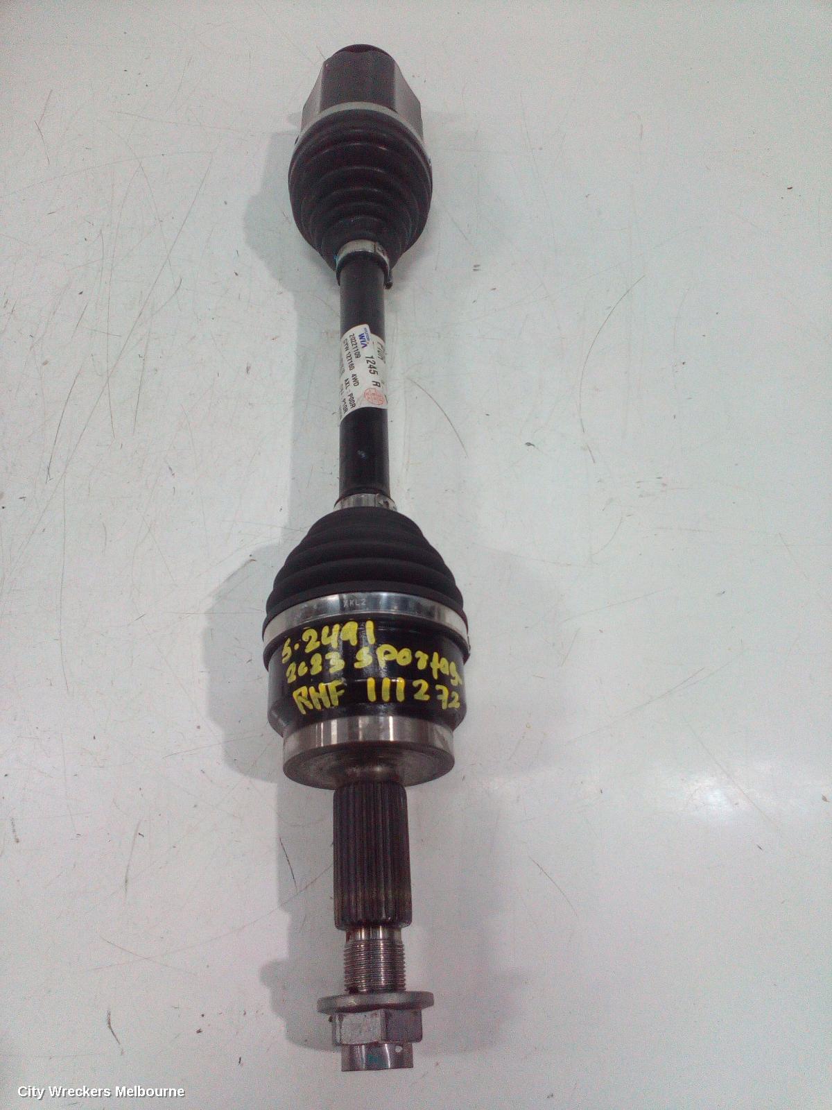KIA SPORTAGE RIGHT DRIVESHAFT, FRONT, AUTO, AWD, DIESEL, 2.0, D4HD, TURBO, 8 SPEED, NQ5, 09/2021 ONWARDS - Image 1