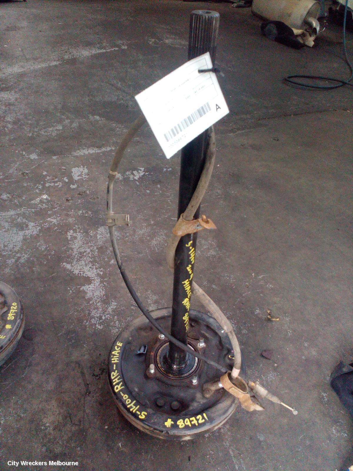TOYOTA HIACE RIGHT REAR HUB ASSEMBLY, TRH/KDH, 03/2005 - 04/2019 - Image 3