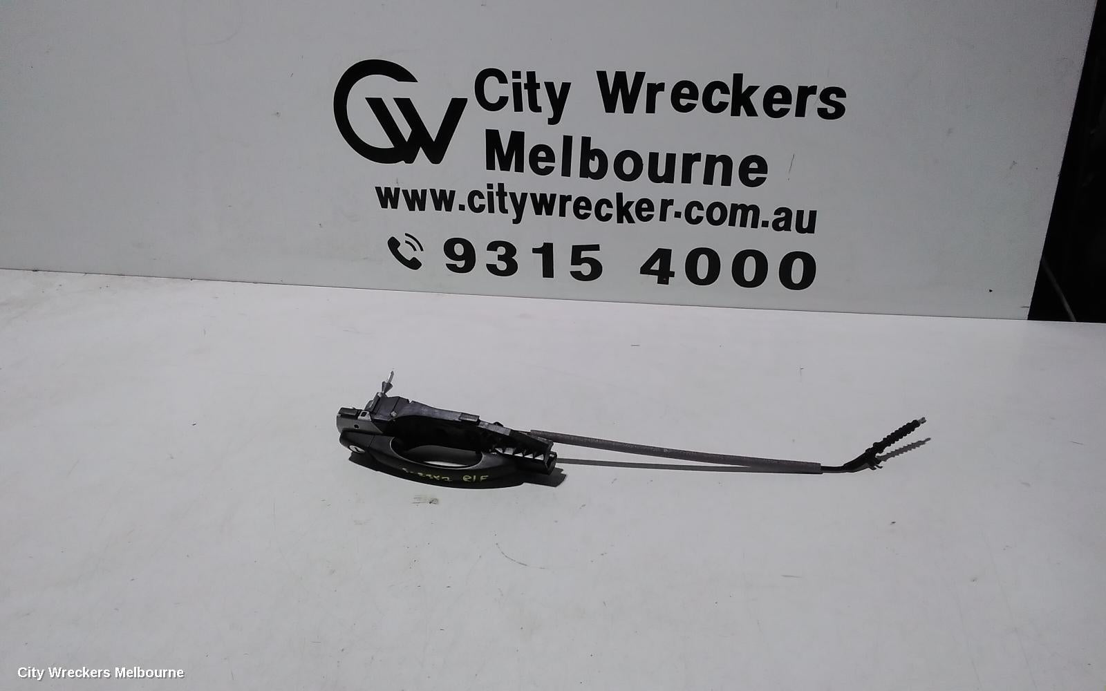 VOLKSWAGEN CADDY DOOR HANDLE, RH REAR, OUTER, BLACK, 2KN, 12/2015 - 02/2021 - Image 1