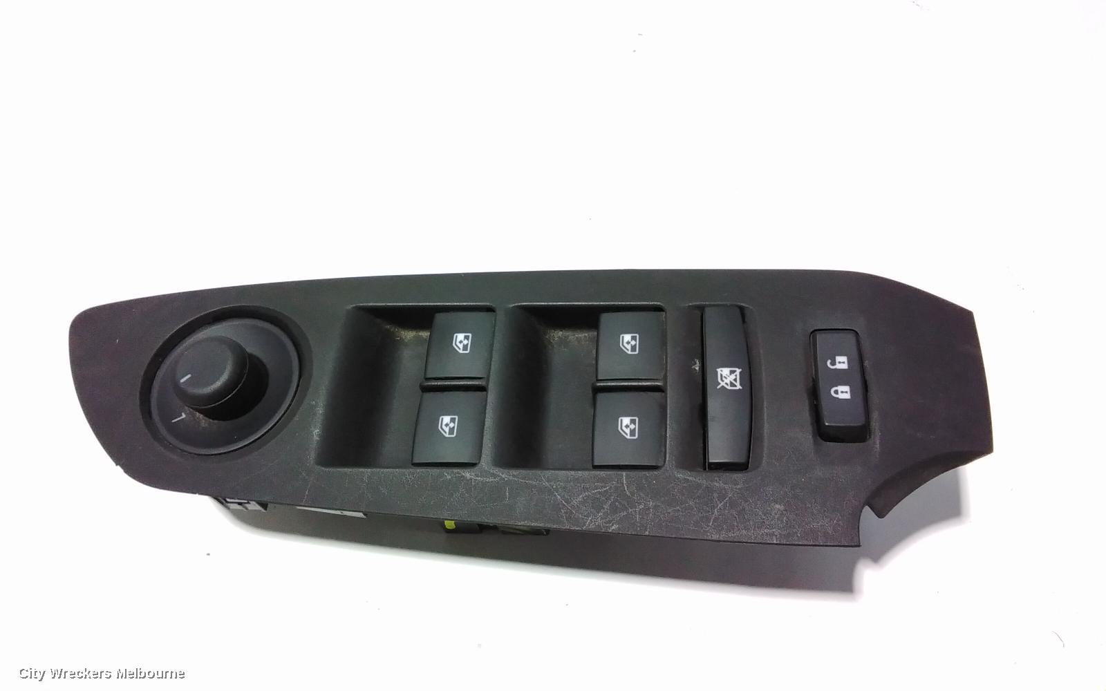 HOLDEN TRAX PWR DR WIND SWITCH, RH FRONT (MASTER SWITCH), TJ SERIES, 08/2013 - 12/2020 - Image 2