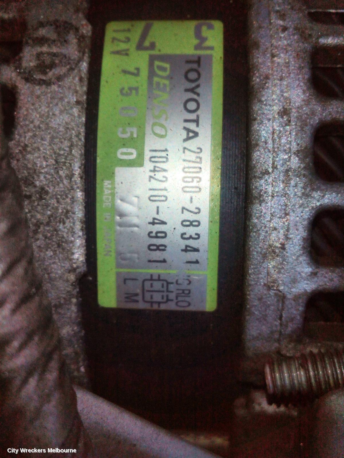 TOYOTA ALPHARD ALTERNATOR, PETROL, 2.4, 2AZ-FE, HEV, 20 SERIES, 08-15 (IMPORT) - Image 2