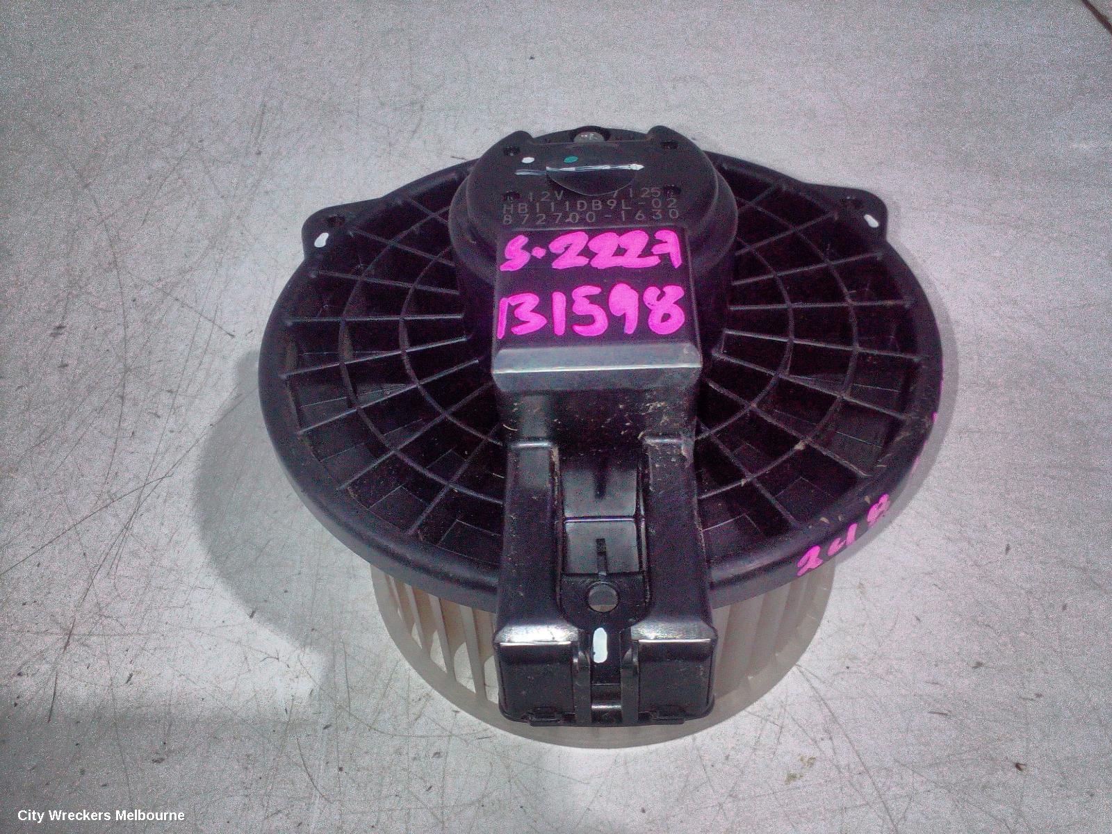 MAZDA 2 HEATER FAN MOTOR, DJ/DL, 09/2014 ONWARDS - Image 2