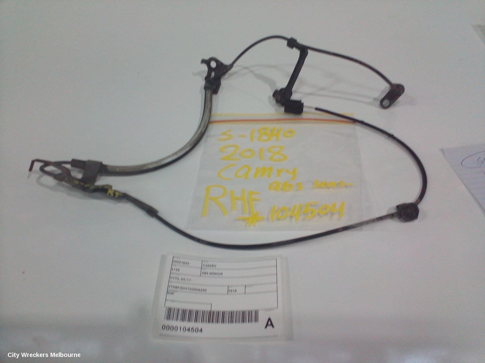 TOYOTA CAMRY ABS SENSOR, RH FRONT, XV70, 2AR-FE, 09/2017 - 01/2021 - Image 1