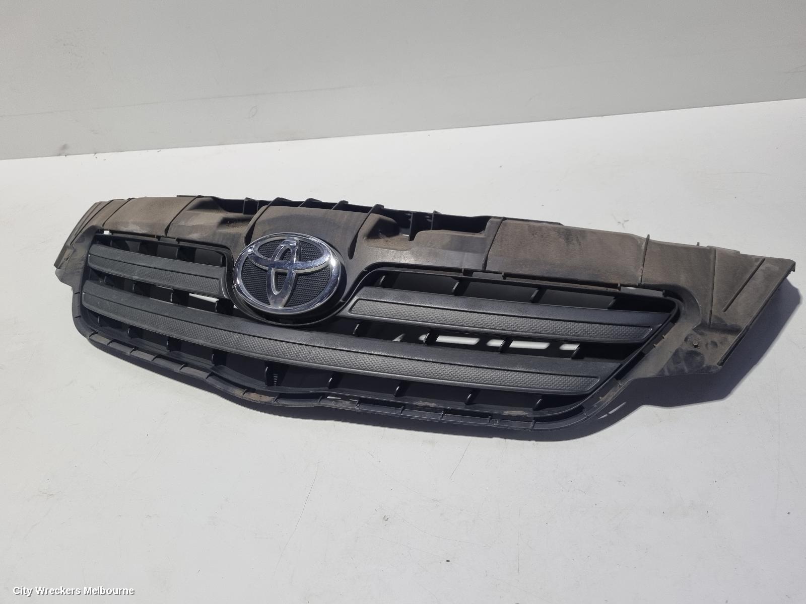 TOYOTA COROLLA GRILLE, RADIATOR GRILLE, ZRE152/20153R, SEDAN, INNER, 03/2007 - 02/2010 - Image 2