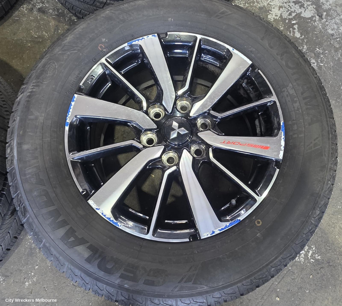 MITSUBISHI TRITON WHEEL MAG, FACTORY, 18X7.5IN, SILVER, MR, 07/2019 - 10/2023 - Image 3