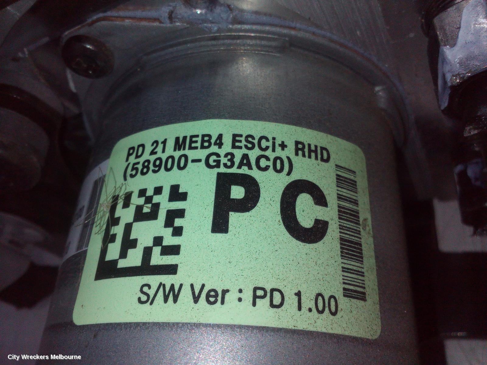 HYUNDAI I30 ABS PUMP/MODULATOR, P/N, 58900G3AC0, PD, 03/2017 ONWARDS - Image 3