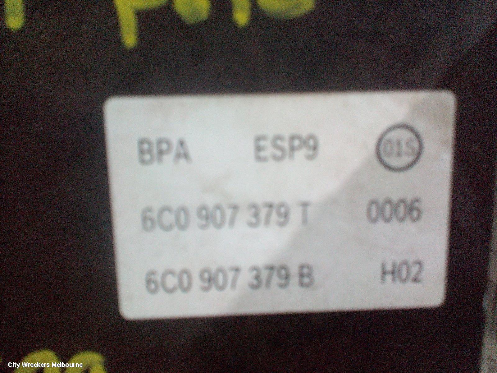 VOLKSWAGEN POLO ABS PUMP/MODULATOR, 6R, P/N 6C0907379K, 05/2014 - 09/2017 - Image 1