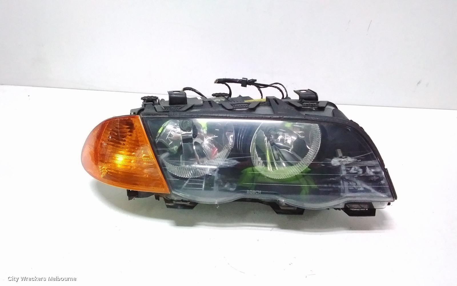 BMW 3 SERIES RIGHT HEADLAMP, E46, SEDAN, STANDARD, 09/1998 - 09/2001 - Image 1