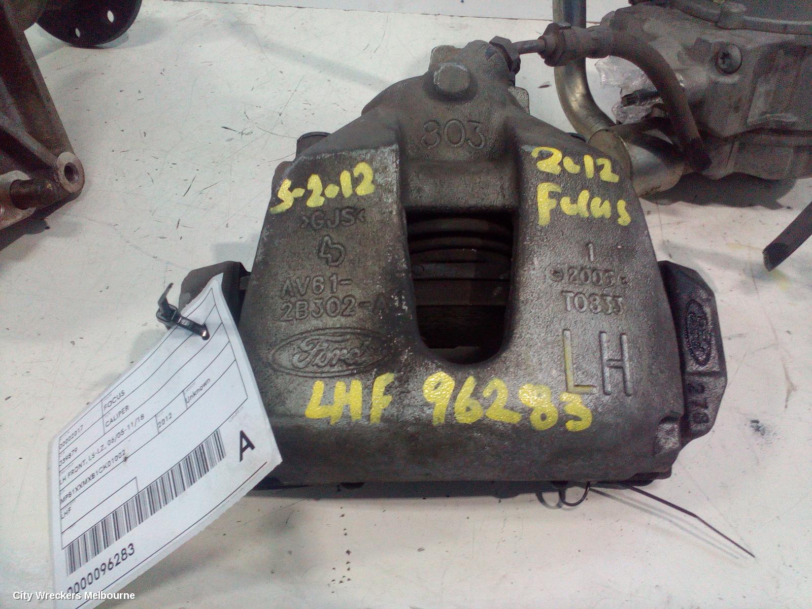 FORD FOCUS CALIPER, LH FRONT, LS-LZ, 06/2005 - 11/2018 - Image 1