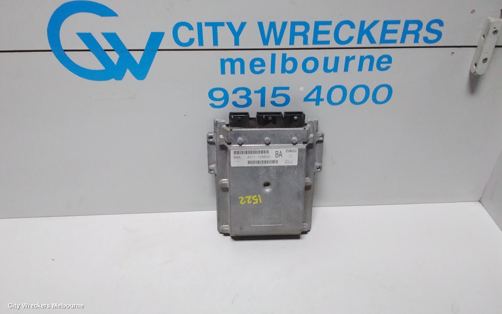 FORD TRANSIT ECU, ENGINE ECU, 2.2, DIESEL, 8C11 TYPE, ECU ONLY, VM, 09/2006 - 02/2014 - Image 1