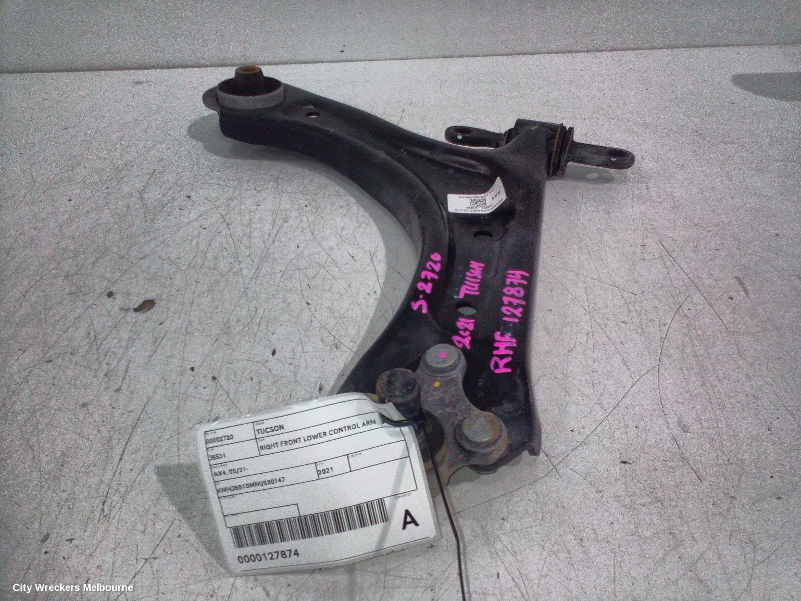 HYUNDAI TUCSON RIGHT FRONT LOWER CONTROL ARM, NX4, 02/2021 ONWARDS - Image 1