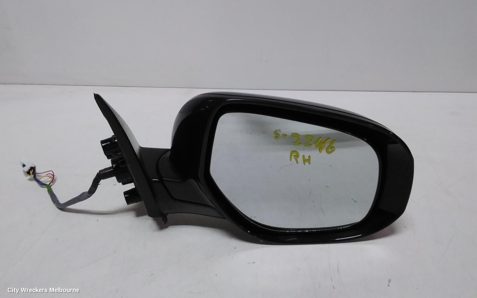 MITSUBISHI ASX RIGHT DOOR MIRROR, XC-XD, W/ INDICATOR & BLIND SPOT TYPE, BLACK, 07/2018 ONWARDS - Image 2
