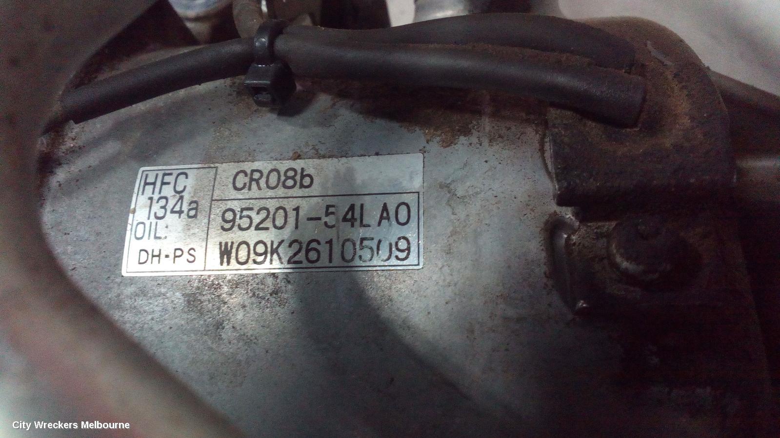SUZUKI SX4 A/C COMPRESSOR, J20B, CR BRAND, 01/2010 - 01/2014 - Image 1