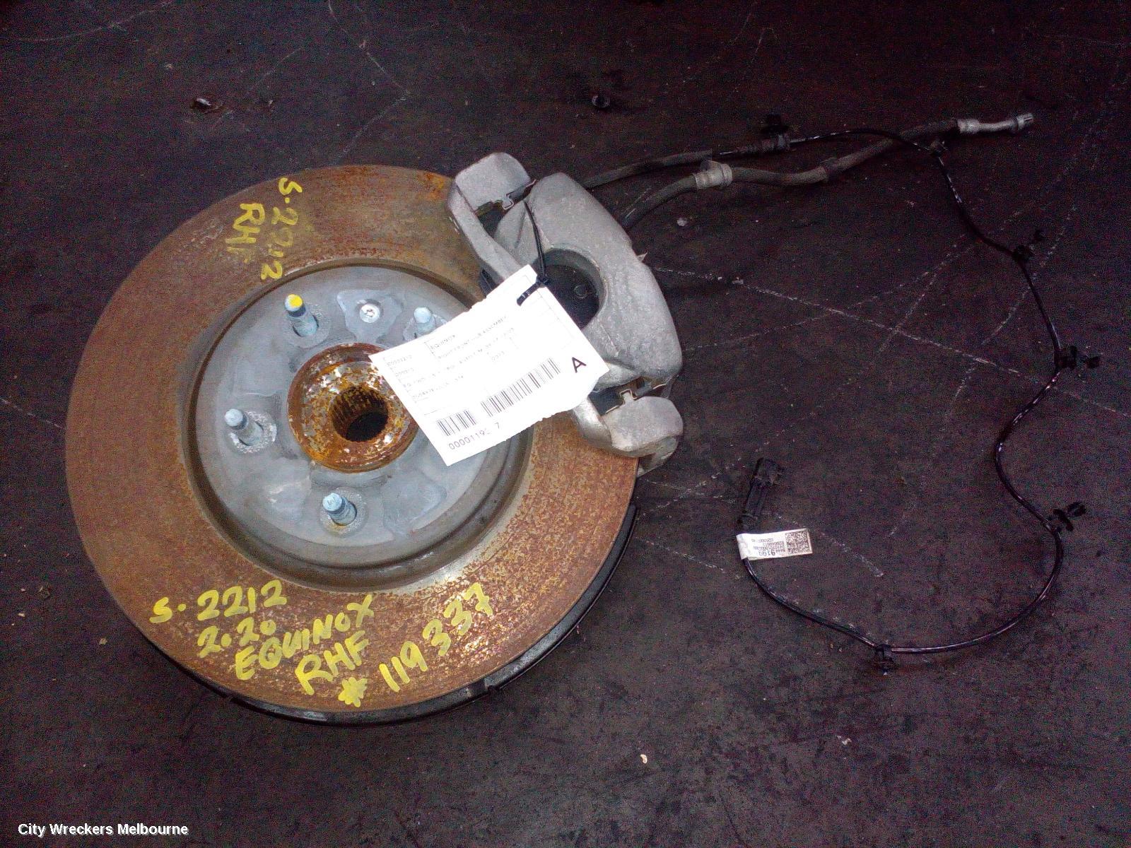 HOLDEN EQUINOX RIGHT FRONT HUB ASSEMBLY, EQ, FWD, 1.5, PETROL, AUTO T/M, 09/2017 - 12/2020 - Image 2