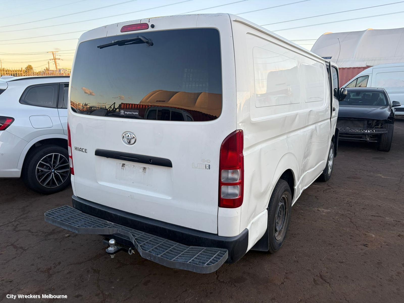 TOYOTA HIACE LEFT GUARD, TRH/KDH, CORNER PANEL, 01/2005 - 04/2019 - Image 2