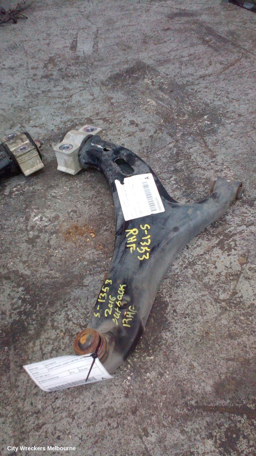 SUBARU OUTBACK RIGHT FRONT LOWER CONTROL ARM, 6TH GEN, 08/2014 ONWARDS - Image 1