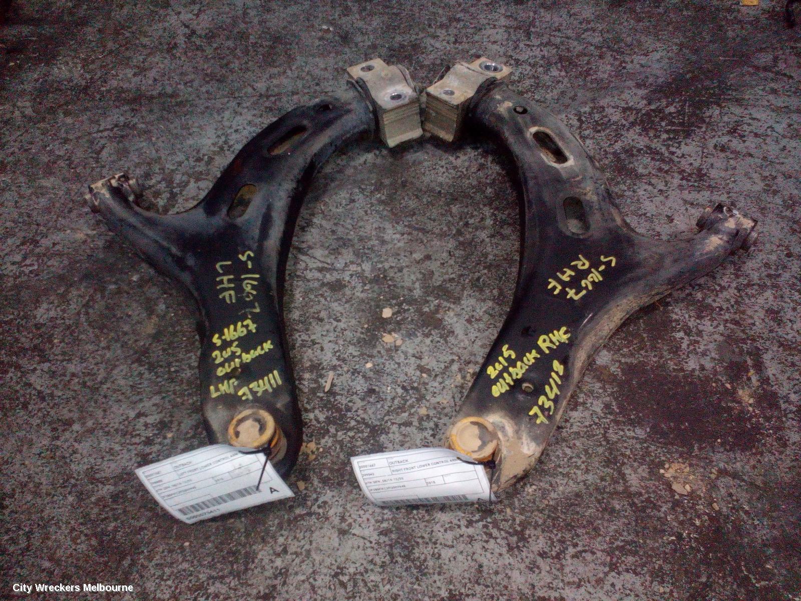 SUBARU OUTBACK RIGHT FRONT LOWER CONTROL ARM, 6TH GEN, 08/2014 - 12/2020 - Image 2