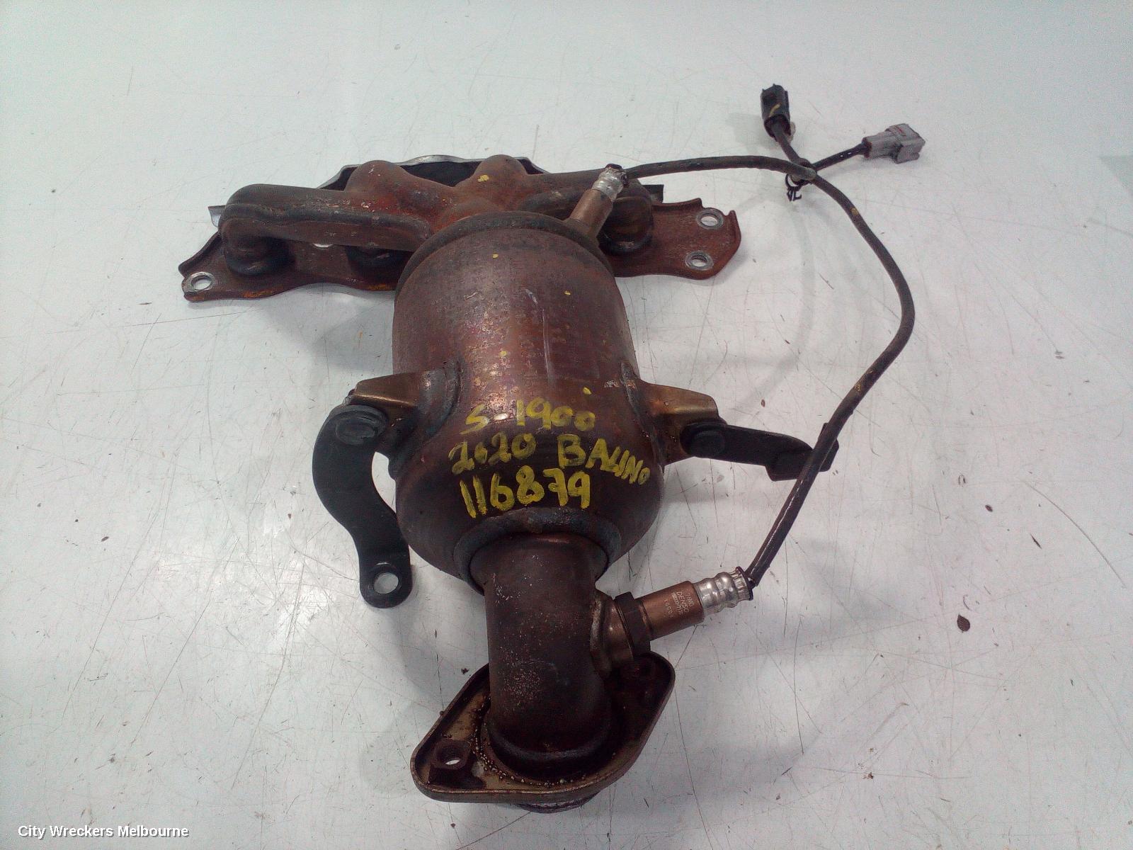 SUZUKI BALENO CATALYTIC CONVERTER, MANIFOLD-CAT TYPE, 1.4, PETROL, EW, 04/2016 - 12/2022 - Image 2