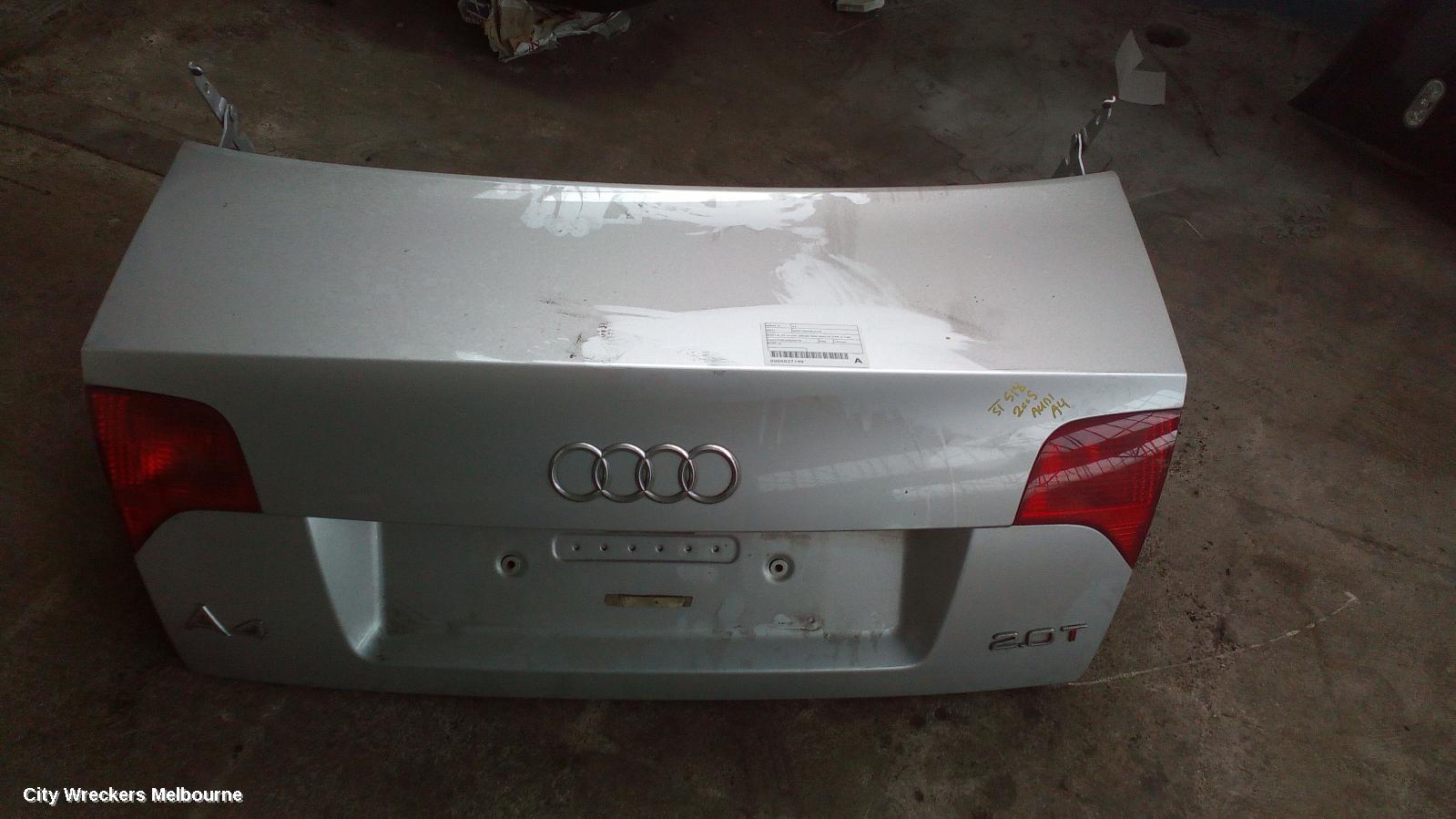 AUDI A4 BOOTLID/TAILGATE, BOOTLID, B7 (A4/S4), SEDAN, NON SPOILER TYPE, S-LINE, 11/2004 - 09/2008 - Image 1