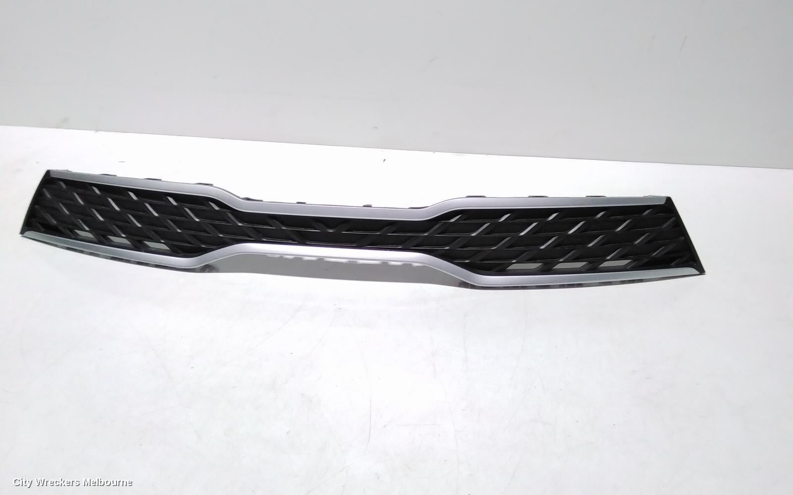 KIA RIO GRILLE, RADIATOR GRILLE, YB, S/SPORT, SILVER SURROUND TYPE, 12/2016 - 06/2020 - Image 1